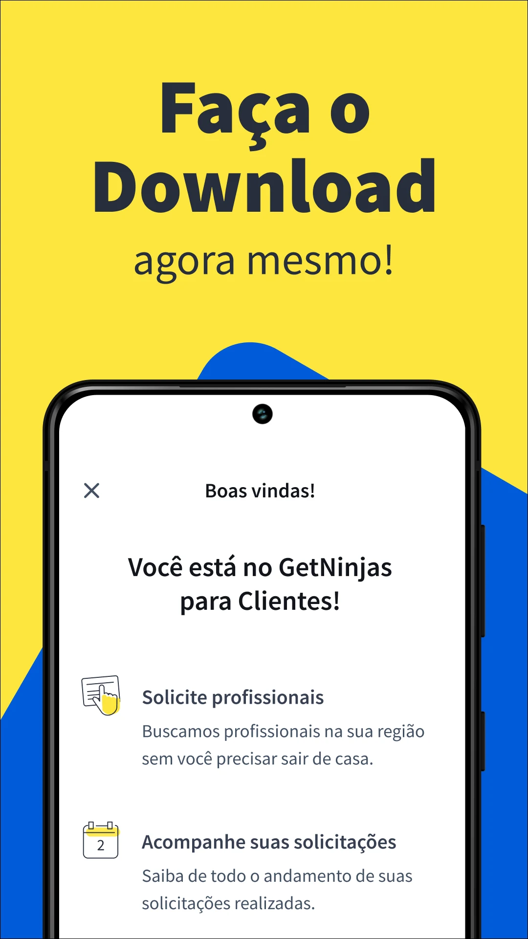 GetNinjas: Clientes screenshot