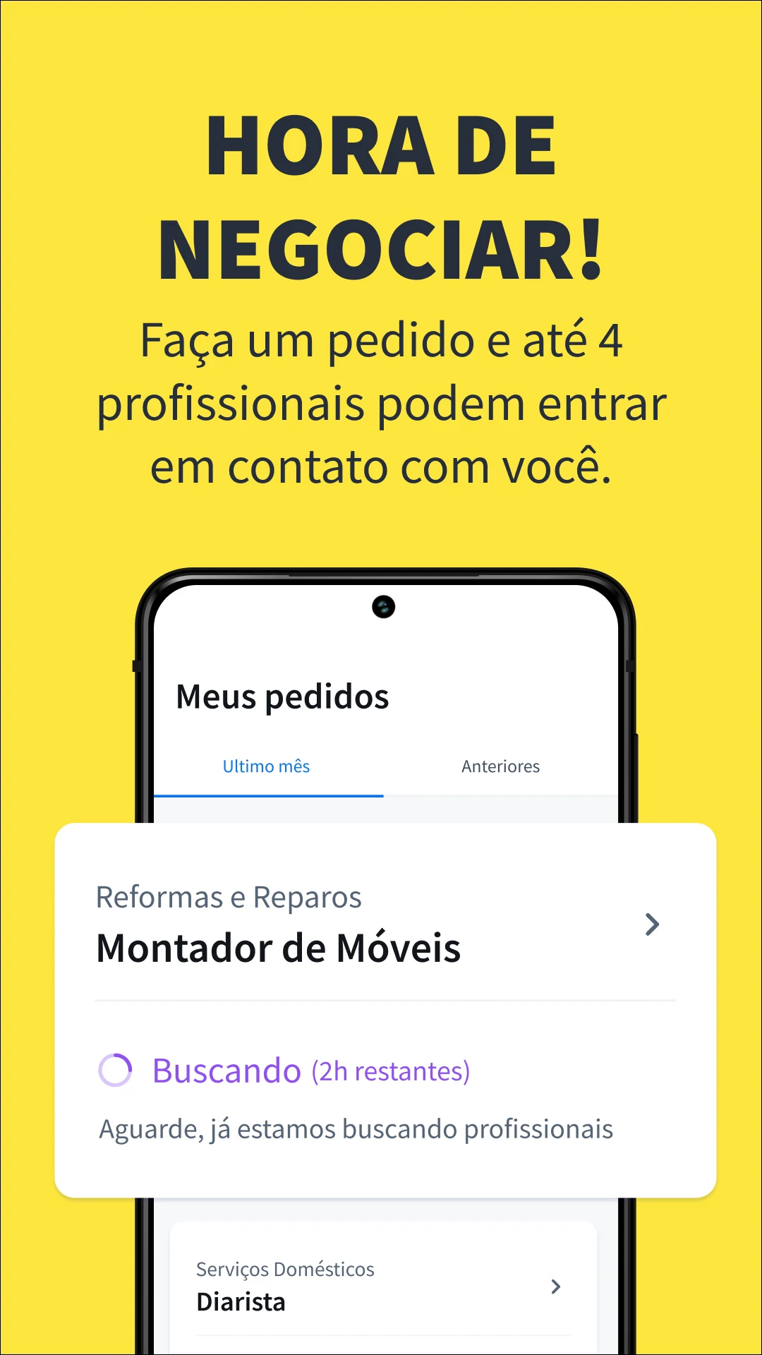 GetNinjas: Clientes screenshot